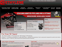 Tablet Screenshot of ethylene.com